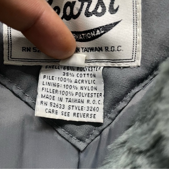 Vintage 1970s-80s Learsi Faux Fur Winter Puffer Jacket // L - Picture 9 of 10